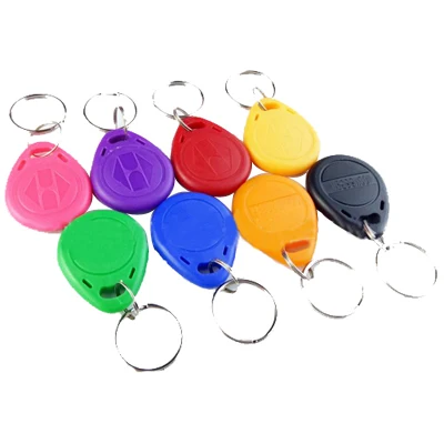 mix color 10pc idkey Автономный контроллер доступа с подсветкой 125 кГц RFID Клавиатура контроля доступа цифровая панель сенсорный экран кардридер система блокировки двери - Цвет: mix color 10pc idkey