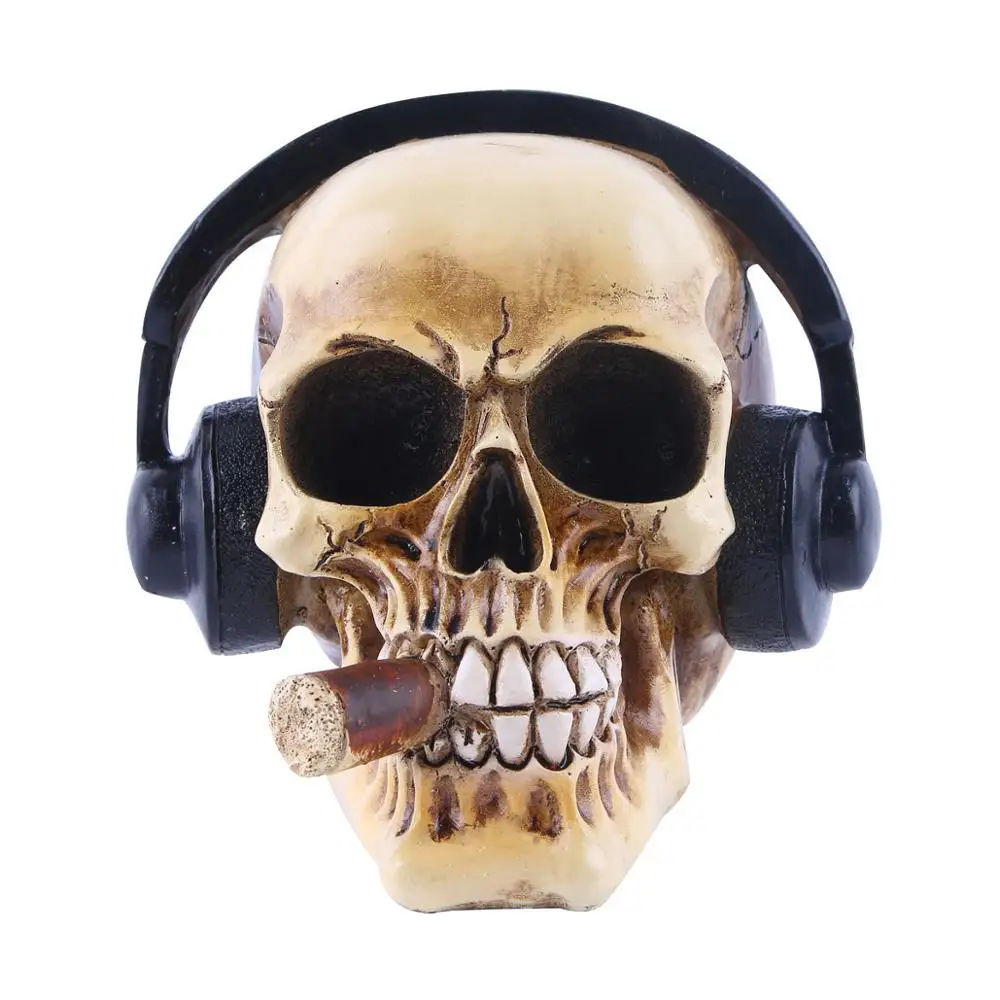 VILEAD 9 Styles of Personalized Skulls Home Decoration Art Painting Supplies Halloween Props Skull Ornaments Fashion Bar Decor VILEAD 9 Styles of Personalized Skulls Home Decoration Art Painting Supplies Halloween Props Skull Ornaments Fashion Bar Decor