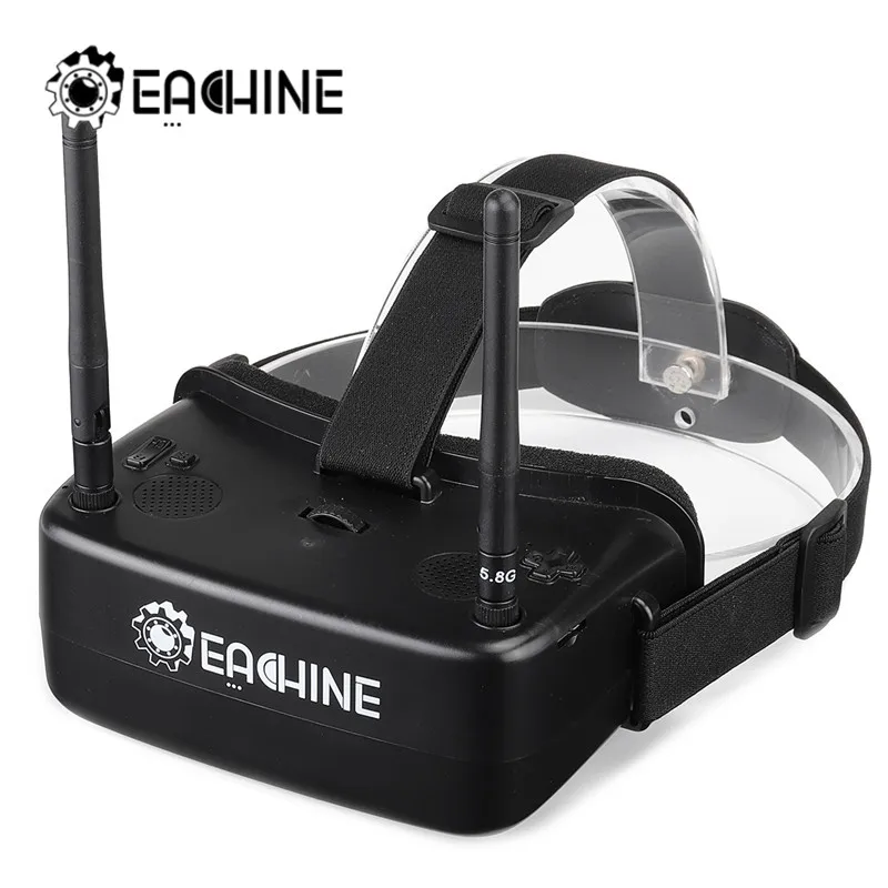 Eachine EW30 2-дюймовые очки FPV 5,8 Ghz 48CH TFT lcd 480*360*2 дисплей 60-68 мм IPD регулируемые FOV 120 очки с DVR