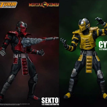 

Storm Toys 1/12 CYRAX Mortotal Kombat / DCMK002 Mortal Combat Full Set Action Figure 6'' Doll Model Collection