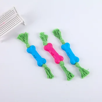

pet toy Molar interaction pet supplies Pet Dog Cat Puppy Chew Knot Toy Bone knot