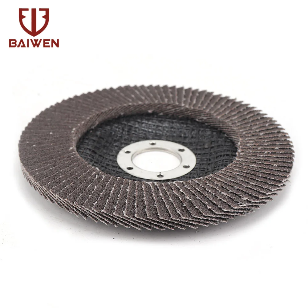 2-10 stücke Flap Discs 125mm Schleif Scheiben 60/80 Grit Schleifen Räder Klingen Schleif Werkzeuge für Winkel Grinder 7/8inch Loch – Detail 6