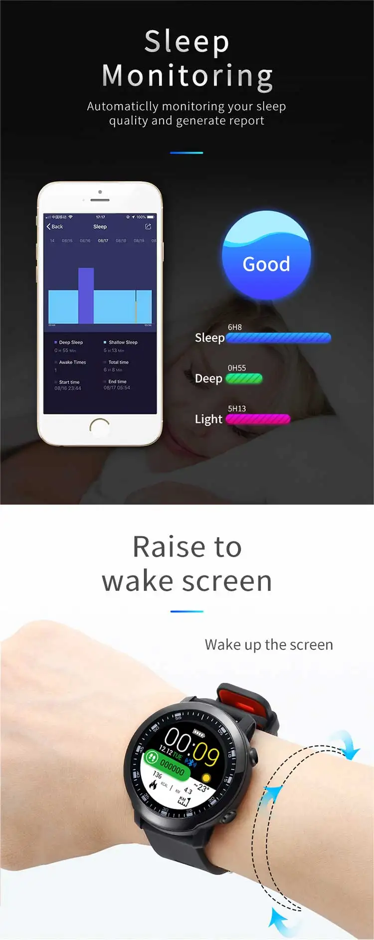 Smart-watch-with-heart-rate-monitor