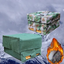 1 шт. улей Хлопковый чехол камуфляжная хлопковая ткань Холст Водонепроницаемый сохраняет тепло зима холодный сезон принадлежности для пчеловодства