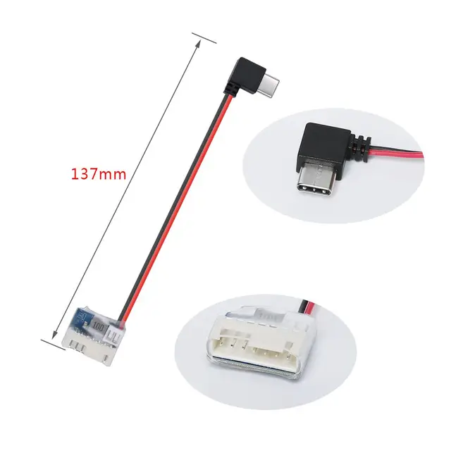 NEW Type C to 5V Balance Plug Power Cable Charging Cable for GoPro Hero 6 / 7 / 8 / 9 / 10 Camera FPV Drone Part 3