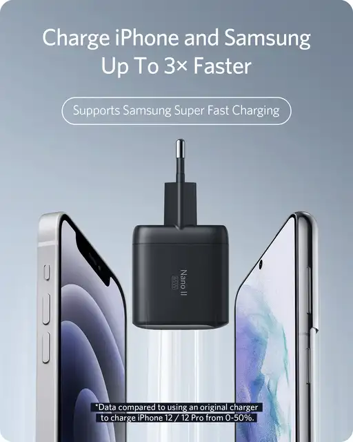 Anker Nano II ładowarka USB C 65W GaN II 715 ładowarka PPS szybka ładowarka do telefonu MacBook Pro/Air Galaxy S20/S10 do Galaxy xiaomi 5