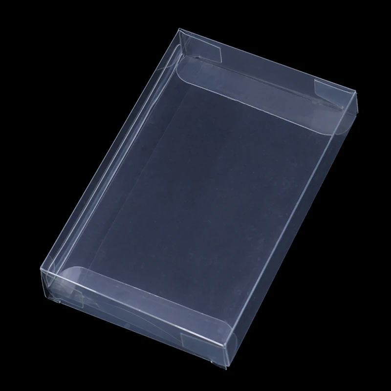 10pcs/lot Clear Transparent Carts Box Case For Nintend N64 Cartridge CIB Protectors