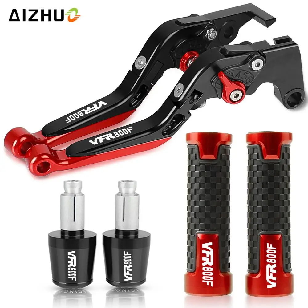 

Motorcycle Extendable Brake Clutch Levers For HONDA VFR750F VFR 750F VFR 700 F 1986-1998 1997 1996 1995 1994 Handlebar grip end