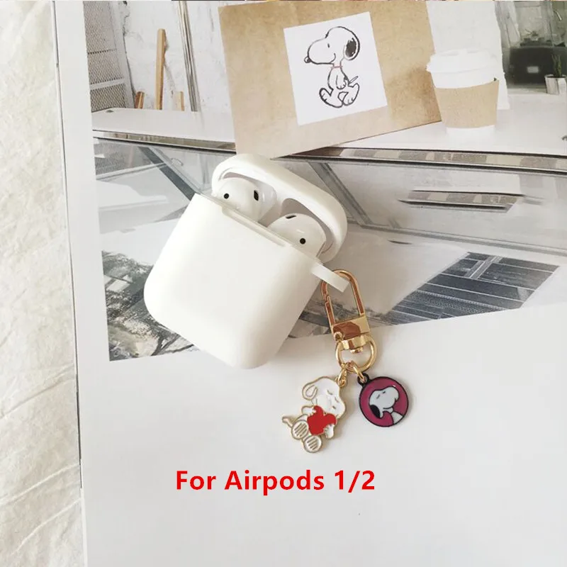 Милый силиконовый чехол с подвеской для Apple Airpods Pro Чехол Аксессуары для наушников Bluetooth защитный чехол - Цвет: 12