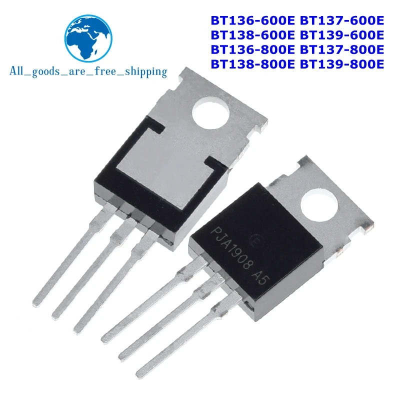 10 шт. BT136 600E BT137 BT138 BT139 800E 220 IC|Интегральные схемы| |