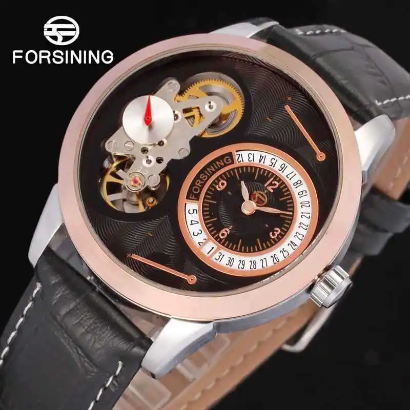 

Winner Forsining685 Fully Automatic Hollow out Analog Watch Belt Watch