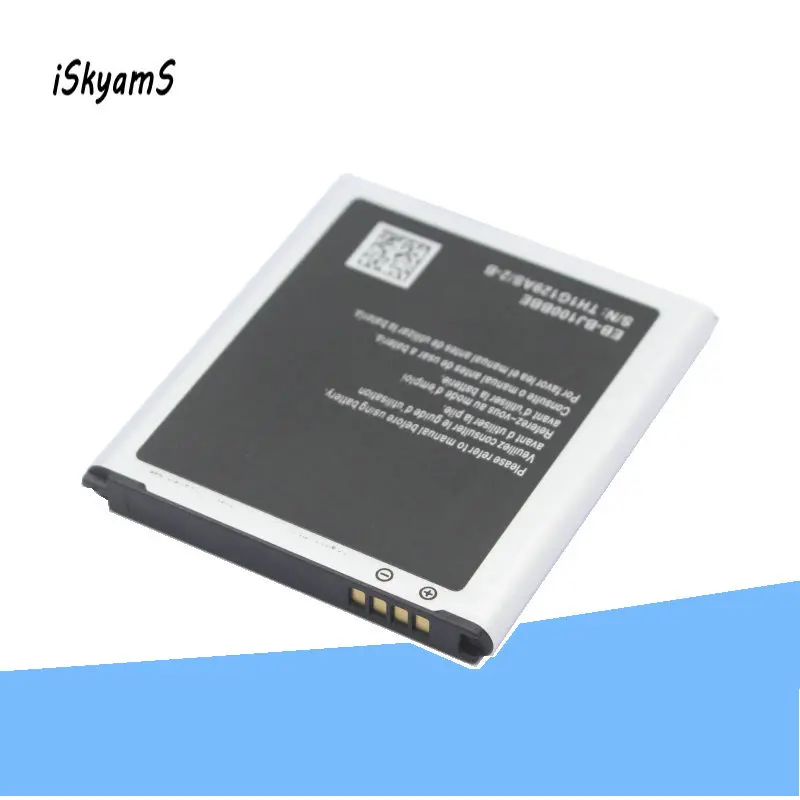 ISkyamS 1x1850 мА/ч EB-BJ100BBE запасная батарея для Samsung Galaxy J1 (2015) J100 J100F J100H J100FN J100M батареи |