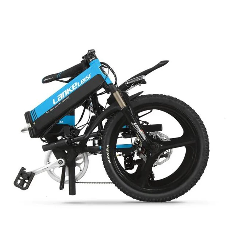 LANKELEIS G550 S 2019 Новый 20 дюймовый Электрический велосипед 48V 400W складной