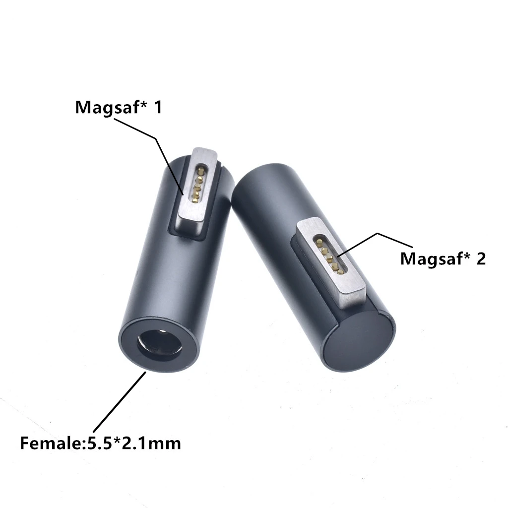 DC Power Adapter Connector 5.5*2.1mm female to Magsaf* 1&amp 2 male Jack Converter for Apple MAC Notebook | Компьютеры и офис