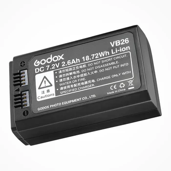 

Godox VB26 Speedlight Flash Battery for V1 V1C V1N V1S V1F V1O V1P Speedlite Flash