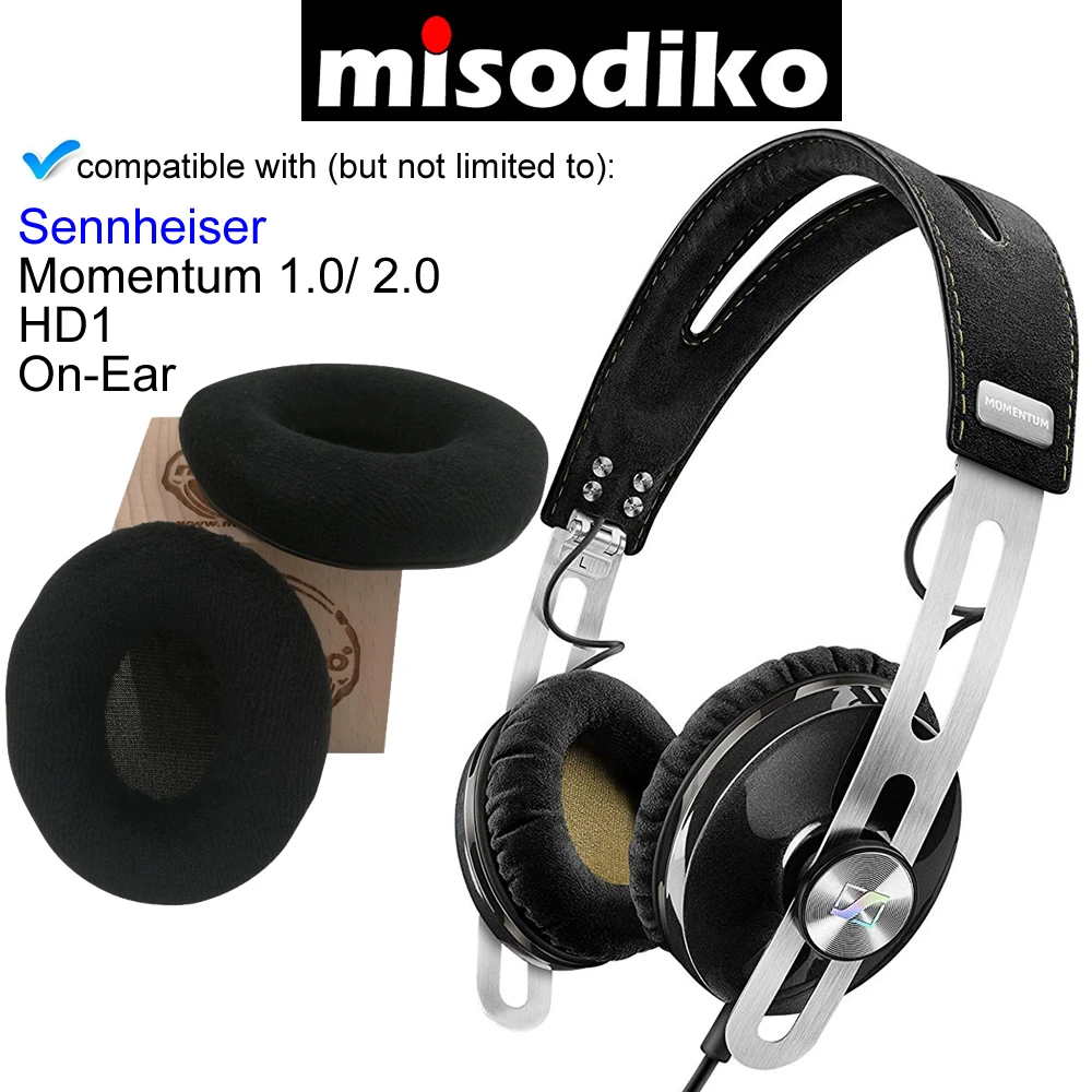 Велюровые запасные амбушюры misodiko вкладыши для наушников Sennheiser mostum 1 0/2 0/HD1 части |