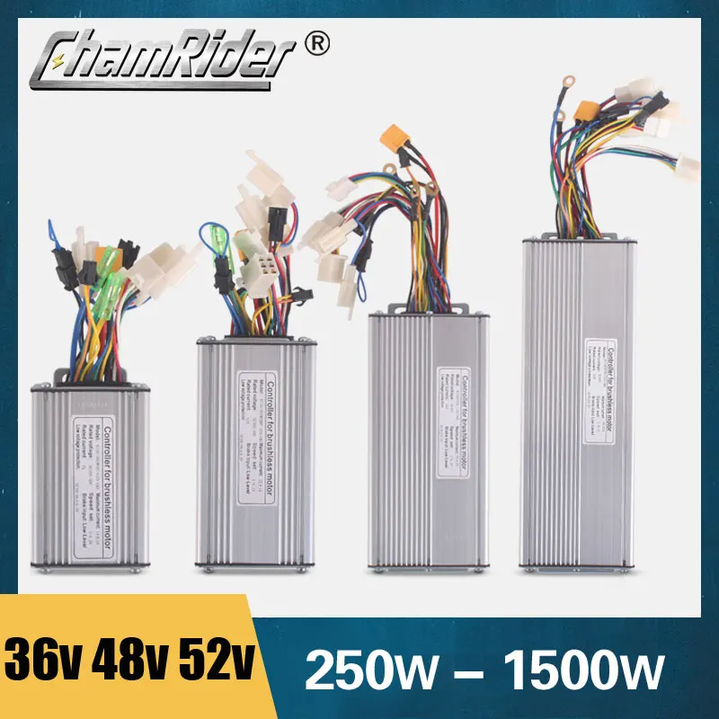 Contrôleur Brushless KT 48V/36V 22A Pour Vélo électrique 250W-500W - Aluminium Et Plastique