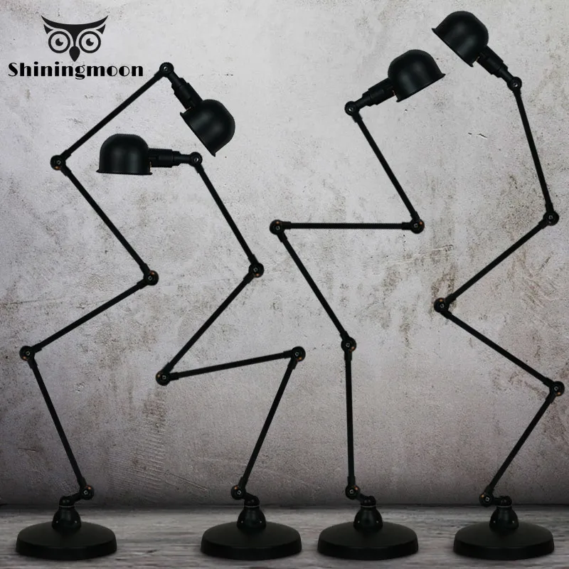 

Modern Iron Led Floor Lamp Creative Industrial Retro Floor Lamps for Living Room Standing Lamps for Bedroom Retro Staande Lamp
