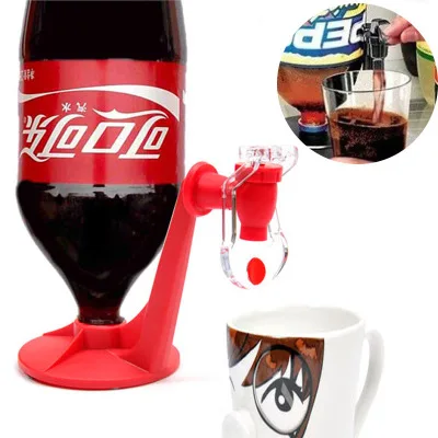 Ручной диспенсер для воды Cola Soda переключатель напитка поилки Вверх Дном Питьевой