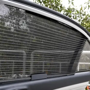 

Auto Car Automatic Retractable Parasol Car Side Window Mesh Sun Shade Car Window Blinds Sunshade Sun Protector Curtains for Car