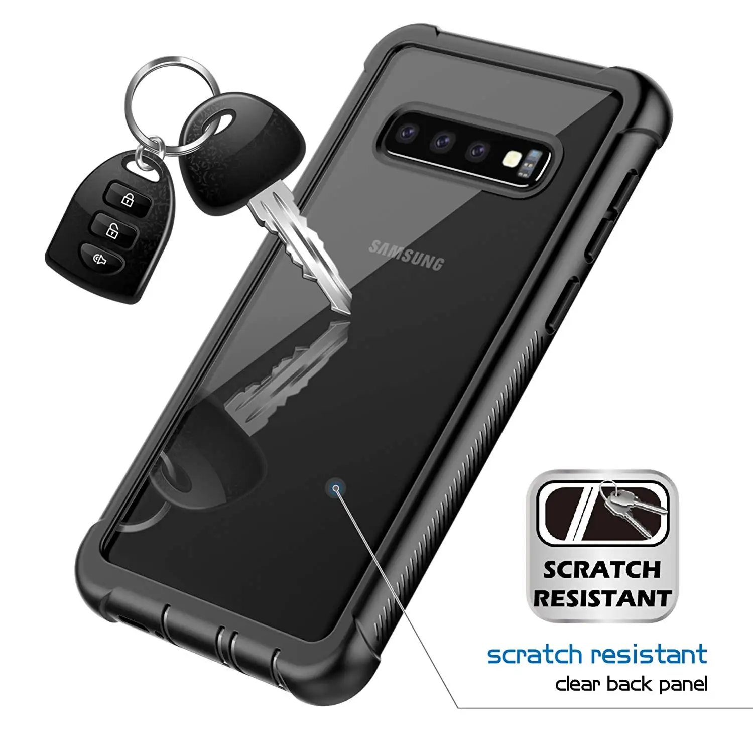 Прозрачный чехол для Samsung Galaxy Note 20 S 10 Plus S10E полный защитный samsung S20 сверхпрочный