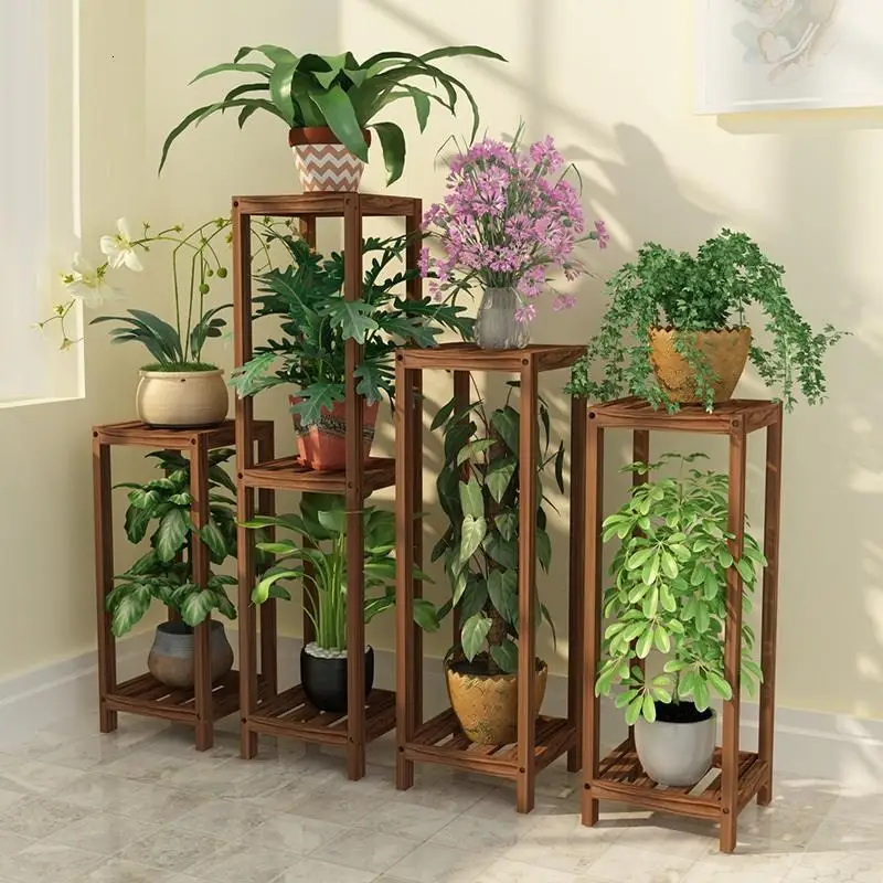 Decorativa Madera Estante Para Plantas горшок из дерева escanteria Escalera Крытый Dekoration открытый завод Полка Подставка для цветов