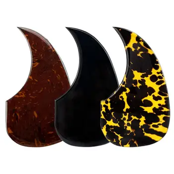 

FLEOR 1PCS Celluloid Acoustic Guitar Comma Pick Guard Self-adhesive Plate 2mm for Acoustic Guitar Accessory