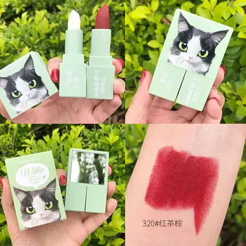 

Lip Makeup Set Color Changing Lip Balm Matte Lipstick Velvet Fog Surface Cute Female xue sheng kuan Cosmetics
