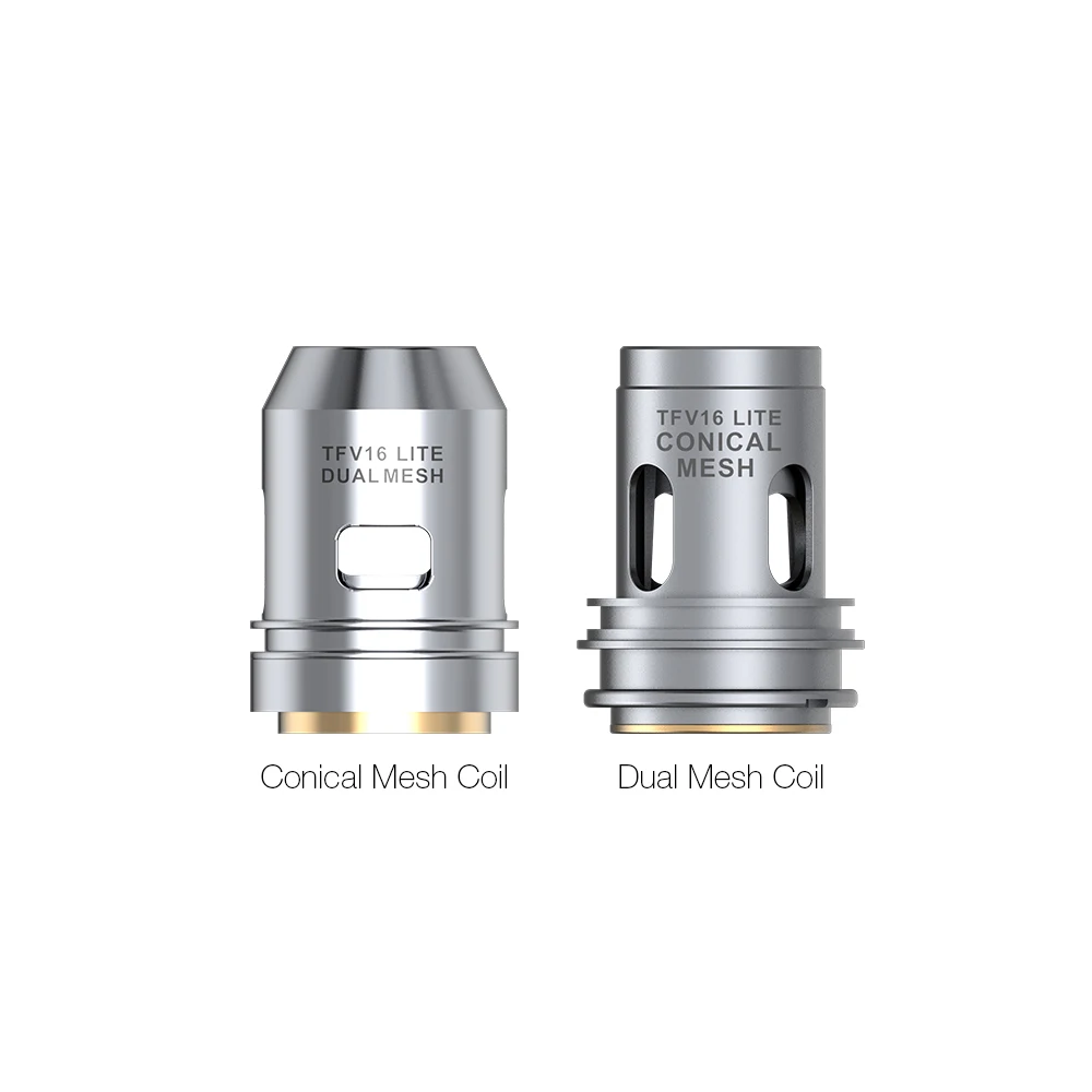 3 шт./упак. SMOK TFV16 Lite катушки 0.2ohm конический сетки 0.15ohm двойной сетки извилистый е Замена сигарет катушки для TFV16 Lite G-priv 3