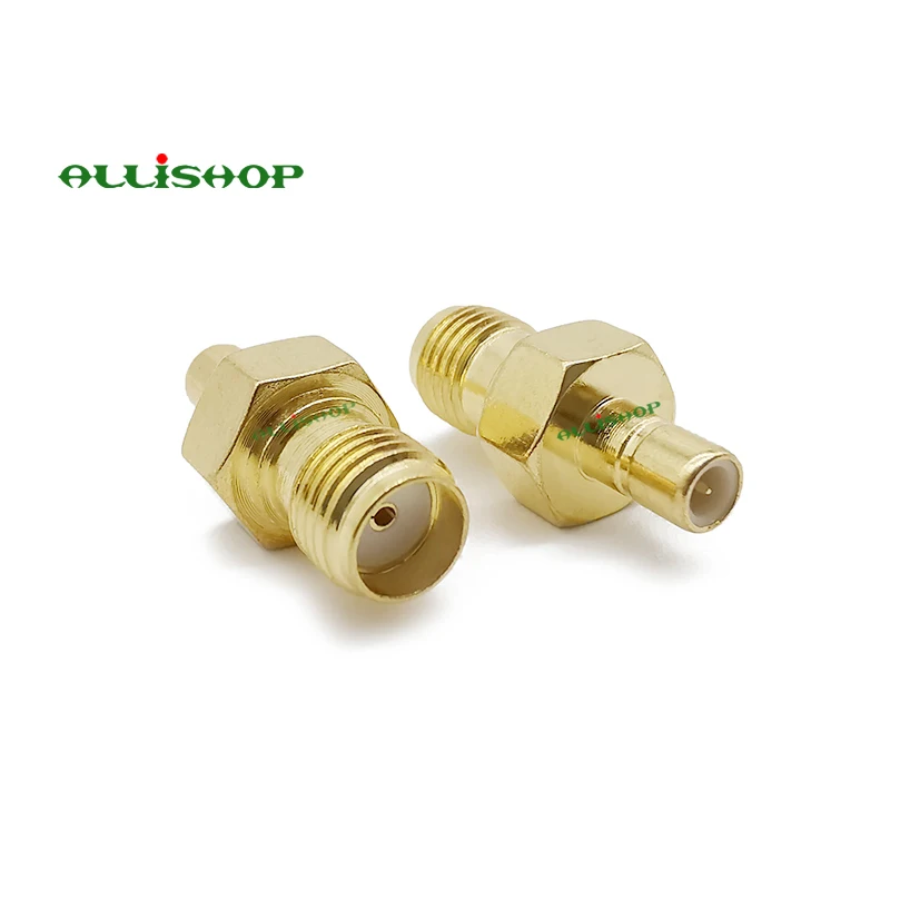 

2Pcs SMA to SMB Coax Jack Connector SMA Female to SMB Male RF Coaxial Adapter