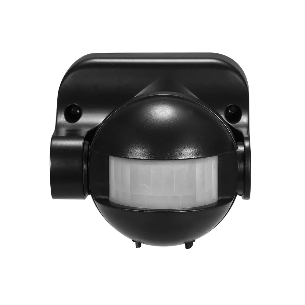 

AC 110V-240V PIR Infrared Motion Sensor Switch 180 Degree Motion Detection Delay Time Adjustable Waterproof for Outdoor Indoor