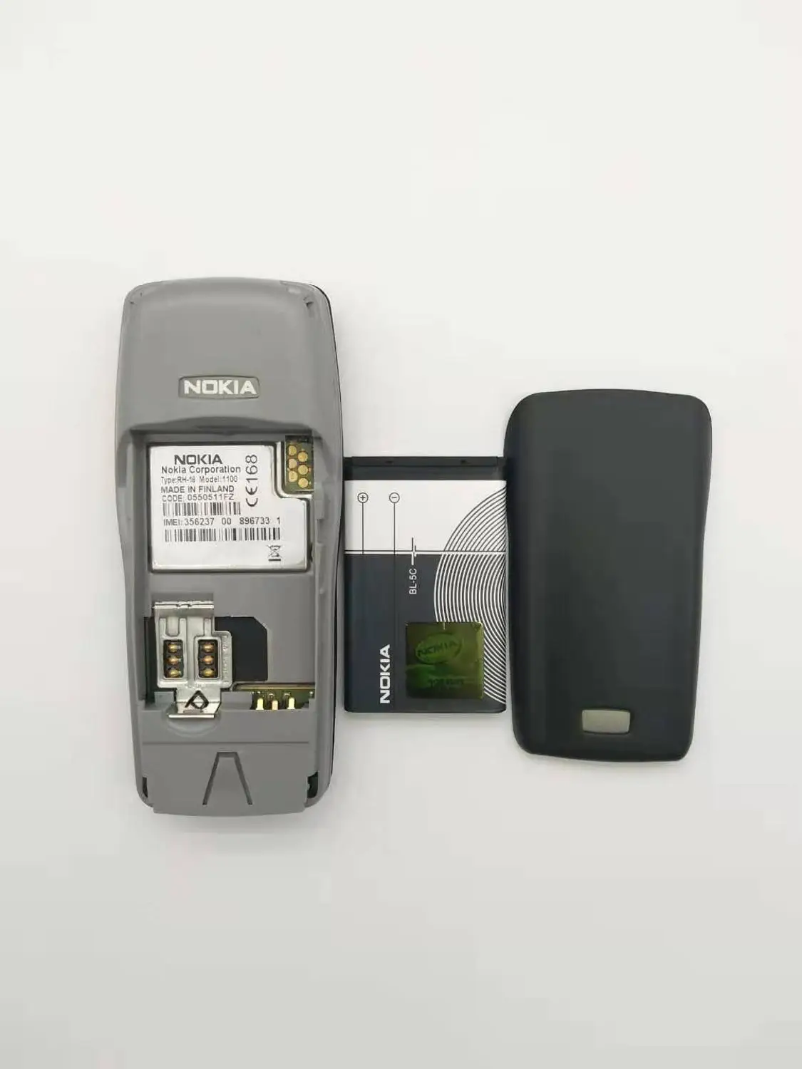 Самый дешевый оригинальный Nokia 1100 Мобильный телефон разблокирован GSM900/1800MHz