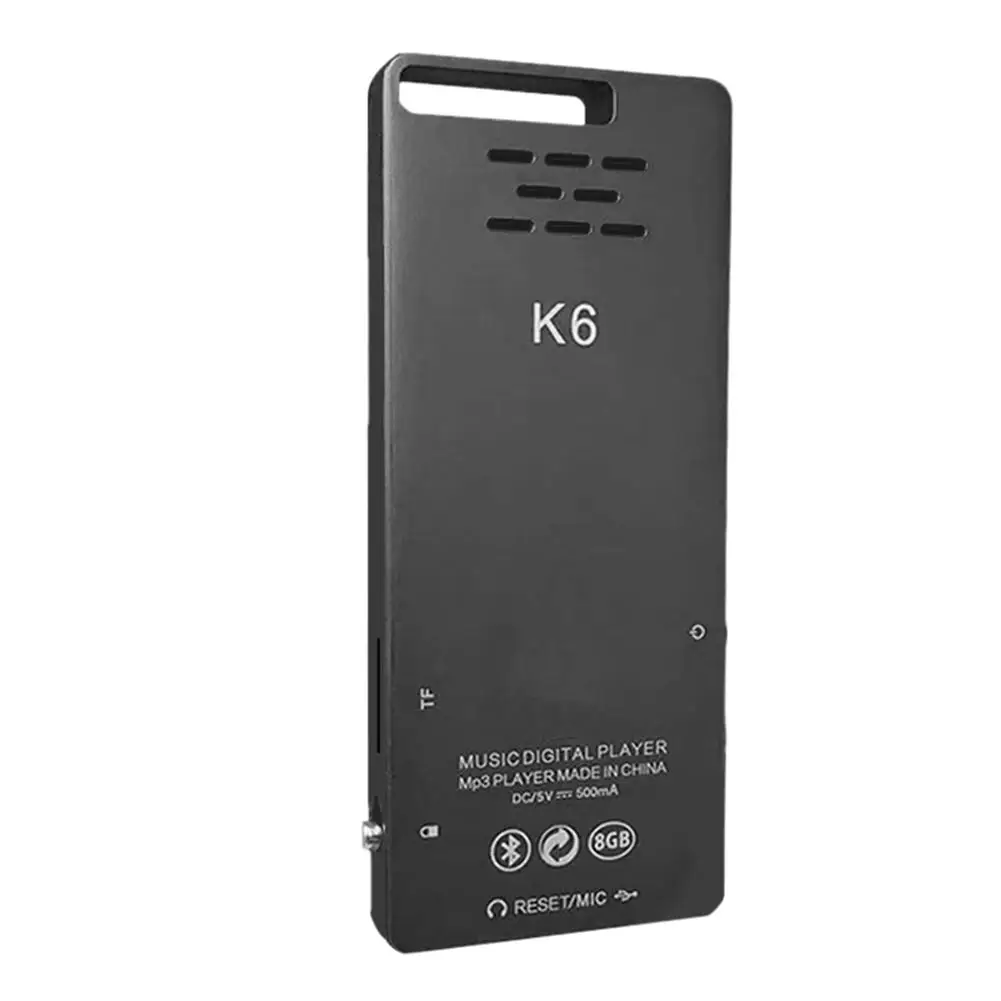 MP3 MP4 спортивный плеер Bluetooth Подсветка сенсорный экран музыкальный плеер многоцелевой Запись Воспроизведение радио с экраном 1,8 дюйма