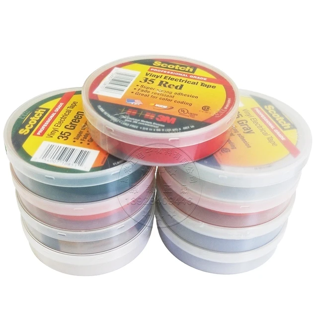 Scotch® Vinyl Color-Coding Electrical Tape 35