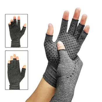 

Compression Arthritis Gloves Point Arthritic Joint Pain Relief Hand Gloves H7JP