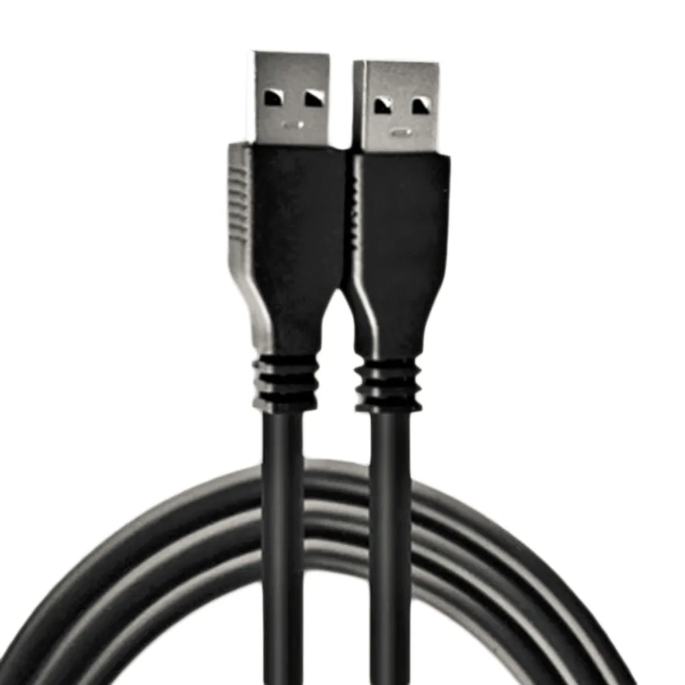 1 шт., высокое качество, черный, USB 2,0, штекер-штекер, M/M, Удлинительный разъем, Кабель-адаптер, шнур, провод, горячее предложение, новинка
