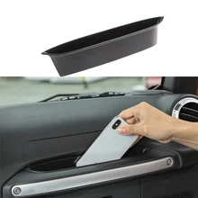 Ящик для хранения подлокотников для Jeep Wrangler JK JKU 2011- 2/4, аксессуары для салона автомобиля, черный цвет