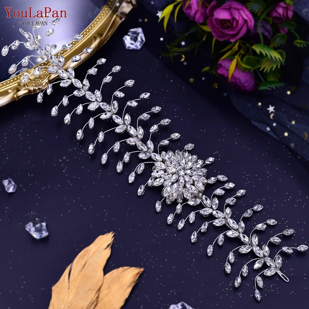 YouLaPan HP409 Wedding Woman Tiara Headdresses for Bridal Headband Wedding Hair Accessories