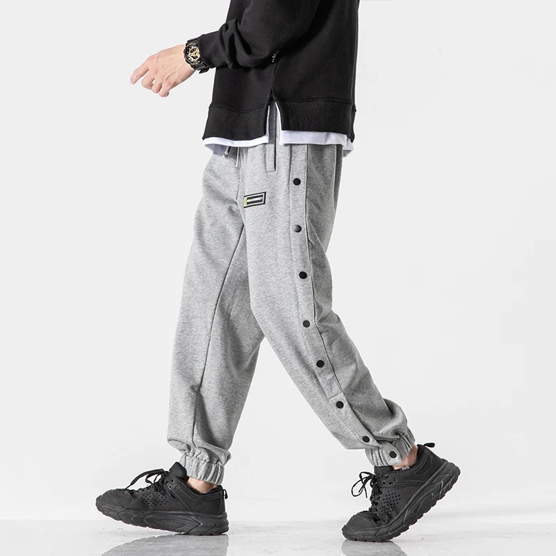 

2021 Men's New Breasted Casual Pants