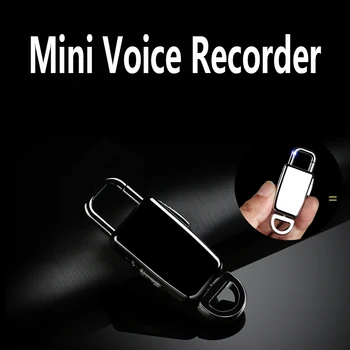 

Mini Voice Recorder keychain Professional Digital 8GB 16GB HD Noise Reduction Time Long-distance Sound Recorder Business Meeting