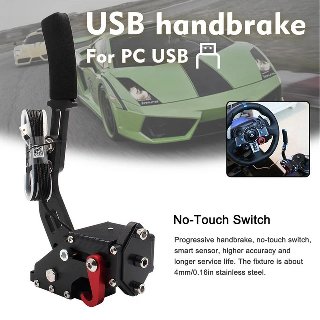 Bremssystem Handbremse für Rallye für Logitech G29/G27/G25 PC 16bit Hall  Sensor USB Sim Racing für Rennspiele T300 T500 HB019 - AliExpress