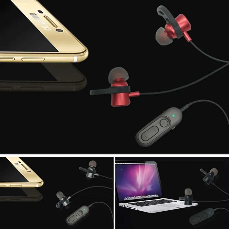 Hot Sale Lapel Clip Bluetooth Headset Receiver Sports Stereo Waterproof Multifunction Portable Receiver