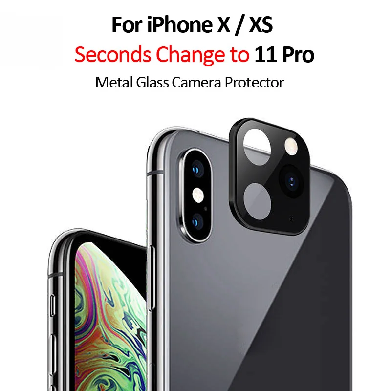 Защитное стекло для iPhone 11 защитное покрытие камеры X XS MAX Pro|Защитные стёкла и