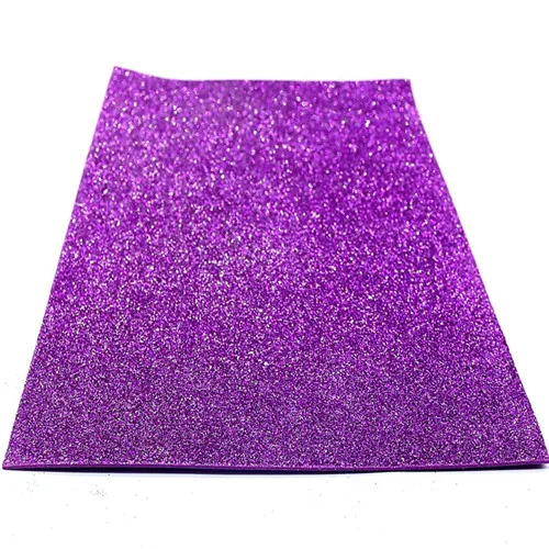 lt purple 10 шт. Блестящий вспененный пластик(ЭВА) Бумага Spong Бумага Diy ремесло ручного Бумага-cut Скрап Бумага украшения для детских садов поставки 20X30 см - Цвет: lt purple