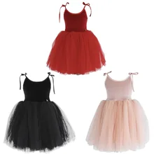 Винтажное платье принцессы для маленьких девочек детские бархатные платья в стиле пэчворк балетная одежда из тюля для маленьких девочек балерина для девочек, костюм CA979