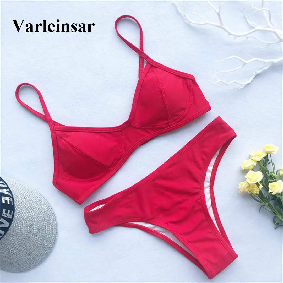 NEW Brazilian Bikini Female Swimsuit 2019 Women Swimwear Two pieces