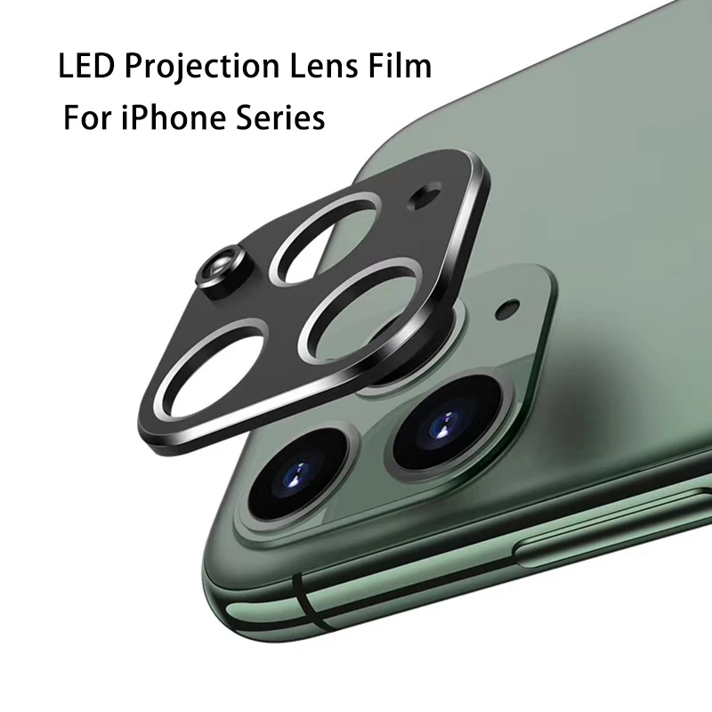 

Aluminum Alloy Protective Camera Film for iPhone 11 Pro XS Max X XR 7 8 Plus Metal Lens Projection Lens Luxury Case