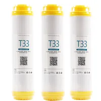 YenvQee 10นิ้วตลับคาร์บอน CTO กรองน้ำลบอินไลน์เพื่อลบคลอรีนฟลูออรีนเครื่องกรองน้ำอุปกรณ์เสริม 6