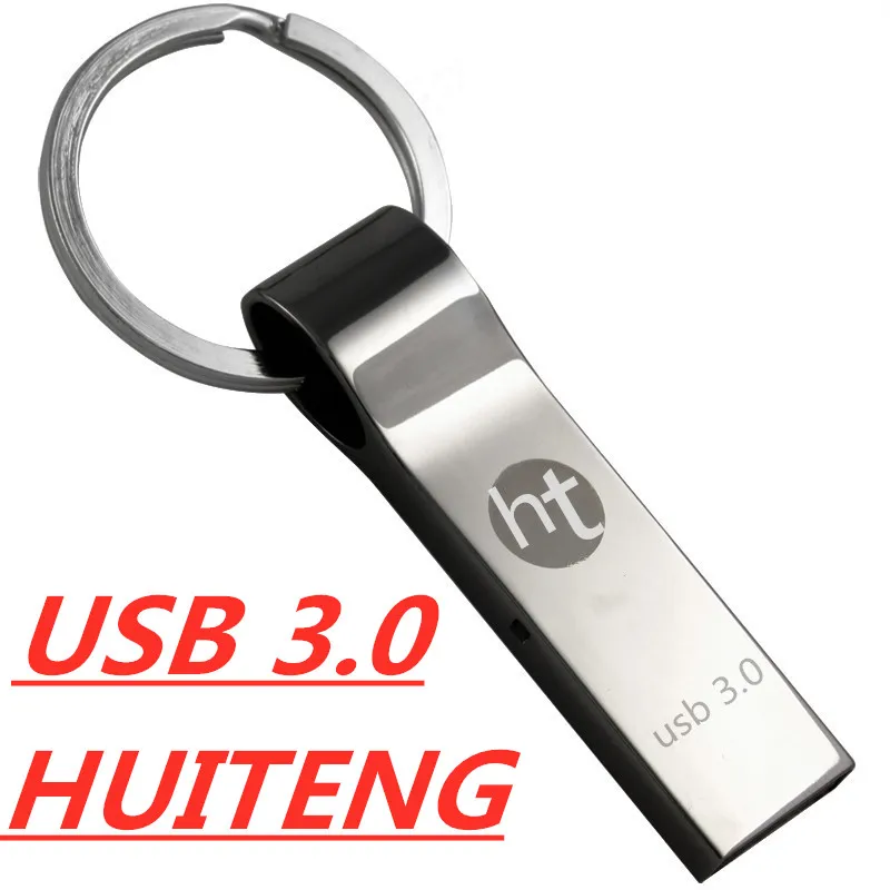 Горячая Распродажа металлическая USB флешка 128 ГБ 64 32 16 8 флеш накопитель usb