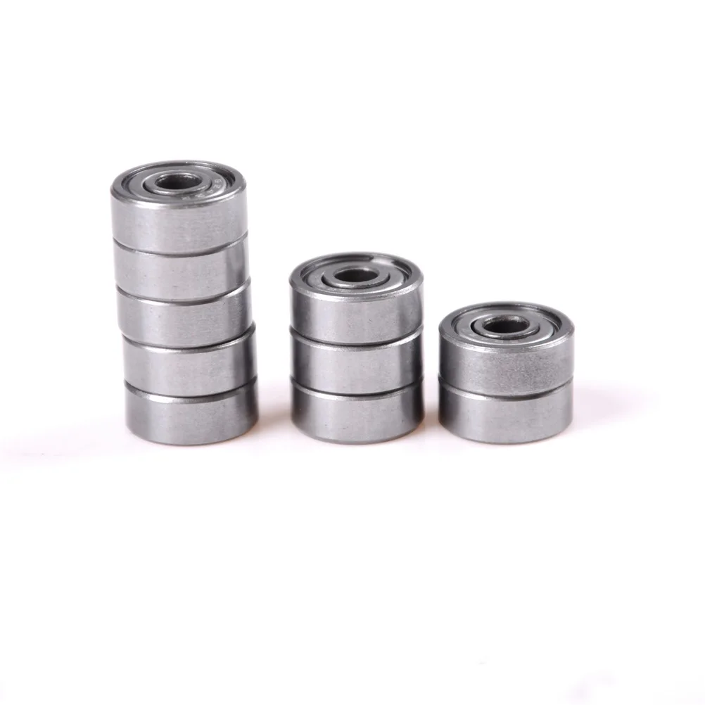 10Pcs 606Zz Metal Shielded Ball Deep Groove Ball Bearings Shafts Wholesale Machine Tools
